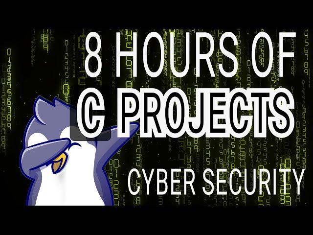 8 hours of C coding projects: Cyber Security