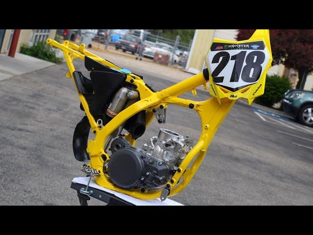 Building the RM250 of my DREAMS!!  2006 Suzuki Two Stroke Dirt Bike Build