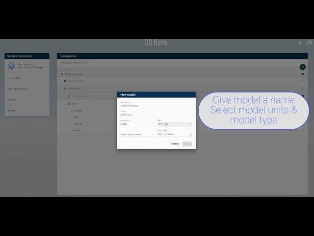 How to: Create & upload a model to 3D Repo