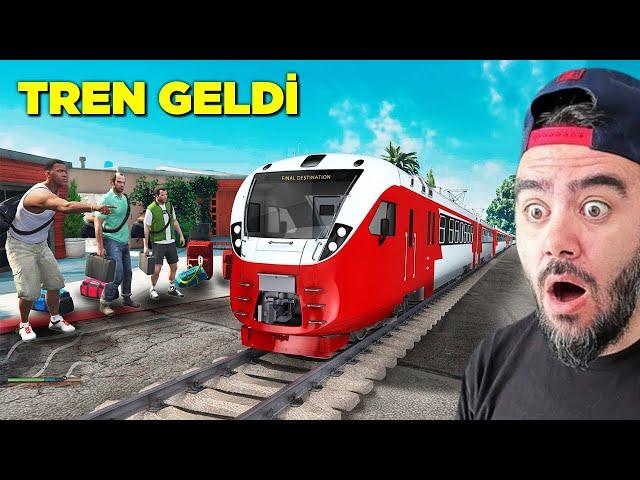 BÖYLE YAPARSANIZ FRANKLININ EVINE TREN GELIYOR - GTA 5 MODS