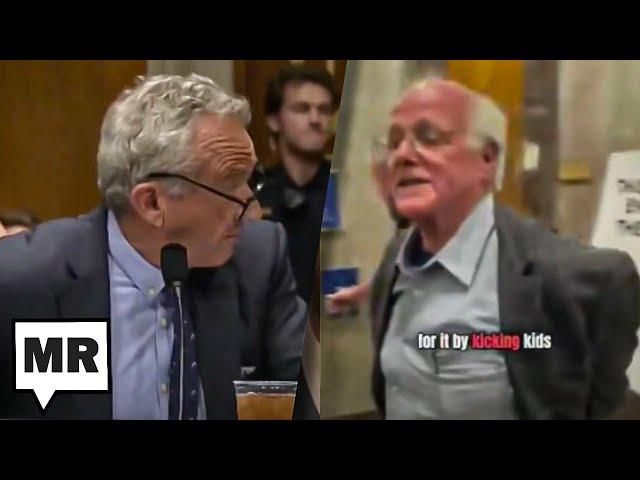 WATCH: Ben & Jerry's Cofounder Arrested Protesting RFK Hearing