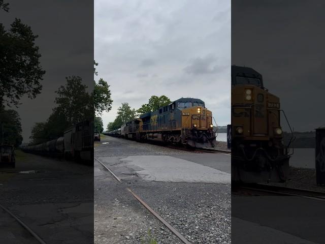 #csx B789 Southbound with Locomotives #782 and YN2 #296 at MP-72.4, 400 Axles; 8/31/2024