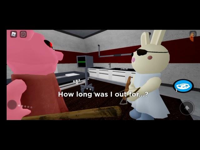 Gurty Origin. - Bunny Saves Piggy But She Changed Her To Gurty. - Roblox Piggy Cutscene