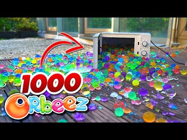 1000 Wasserperlen VS. Mikrowelle ! Orbeez Toy Fun !