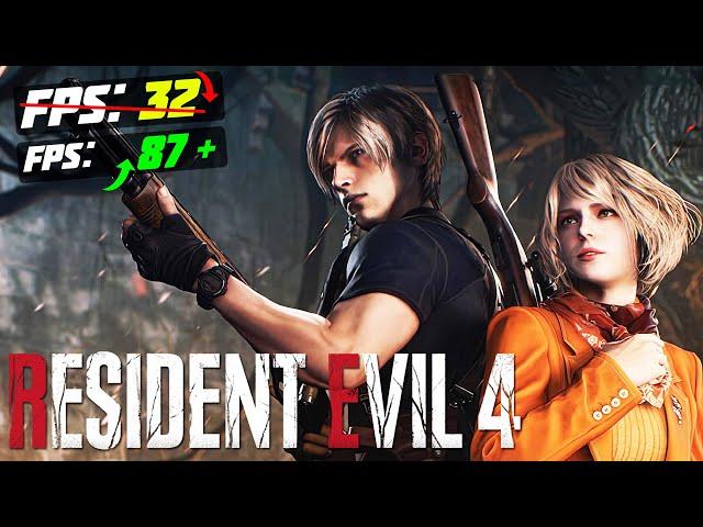 Resident Evil 4: Increase FPS and OPTIMIZATION PC! BEST SETTINGS