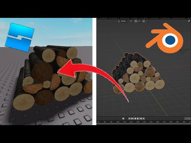 Roblox studio I how to import object from roblox studio to blender and from blender to roblox studio