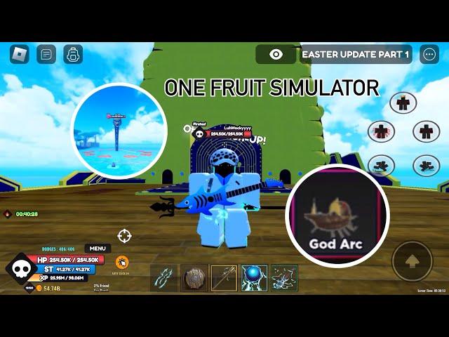 HOW TO EASILY KILL SEA SERPENT WITH ELETRIC FRUIT [ONE FRUIT SIMULATOR | ROBLOX]