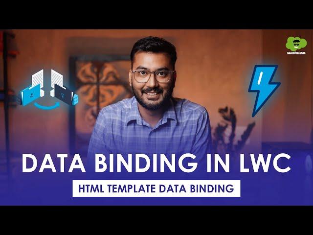 What Is Data Binding In Lightning Web Components ( LWC ) | HTML Template Data Binding | #lwc