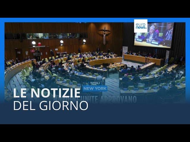 Le notizie del giorno | 23 settembre - Serale