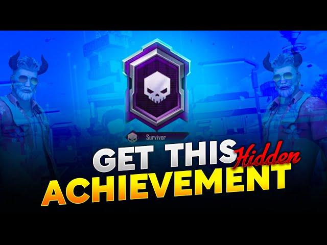 GET THIS TITLE IN 1 DAY | PUBG MOBILE HIDDEN ACHIEVEMENT | SURVIOUR ACHIEVEMENT