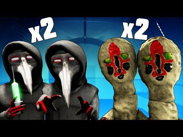 СДЕЛАЛ ВСЕХ SCP В 2 РАЗА БОЛЬШЕ В SCP: SECRET LABORATORY!