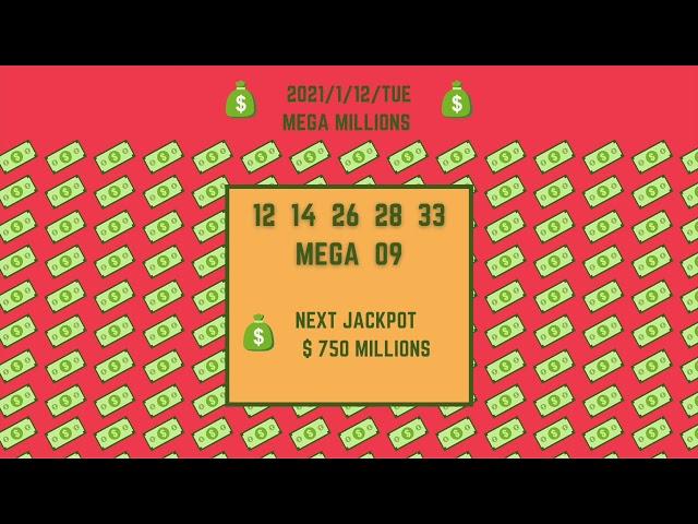 Mega Millions Winning Numbers 01/12/2021 $ Lucky 7 $ Songs