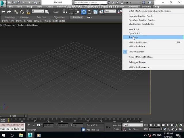 3dsmax script for cabinet