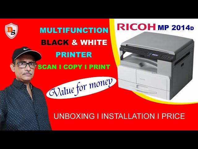 RICOH MP 2014D Unboxing & Installation I 2023