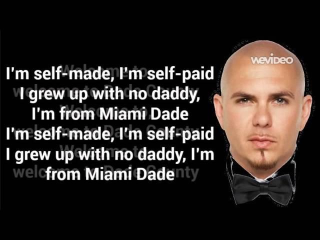 Pitbull - Welcome To Dade County (Lil Wayne Diss) Lyrics