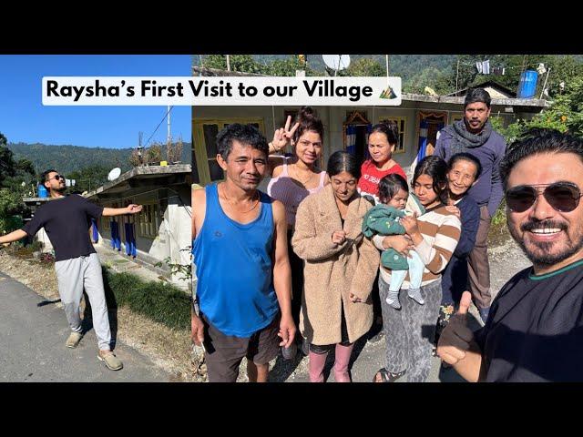 Raysha’s First Visit to our Village | Nani’s House  #westbengal