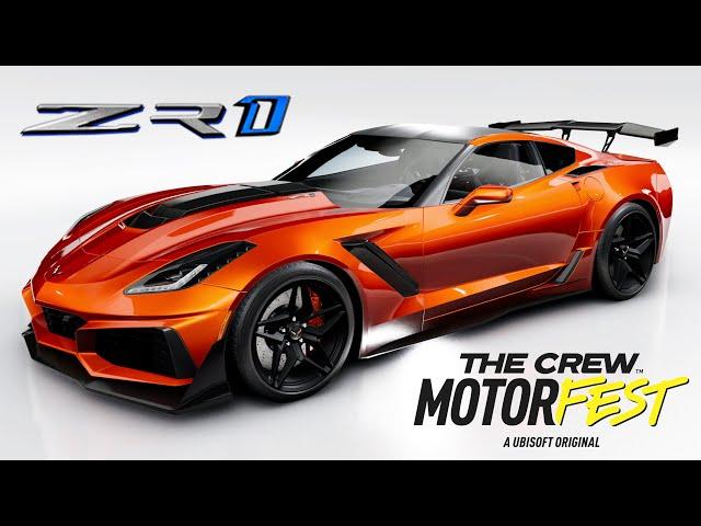 The Crew Motorfest - Chevrolet Corvette C7 ZR1 - Customization & Review