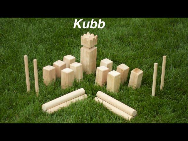 Kubb Game Premium Set