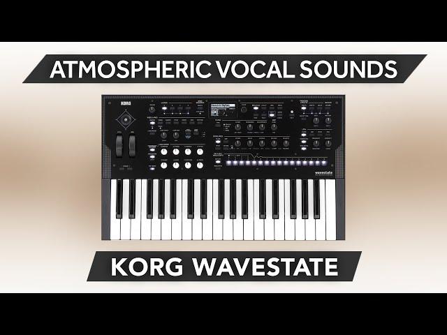 KORG WAVESTATE Series  22 ATMOSPHERIC VOCAL SOUNDSET