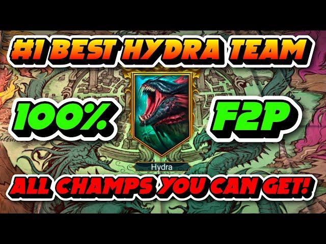 #1 Best F2P Hydra Team Possible!!!!!  Raid: Shadow Legends