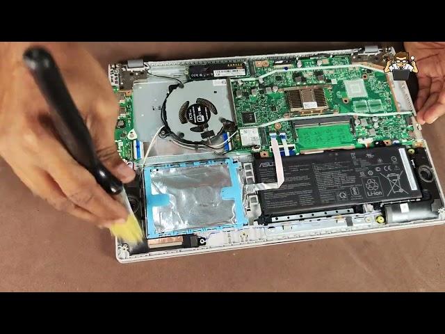 ASUS X509 - disassembly and upgrade options