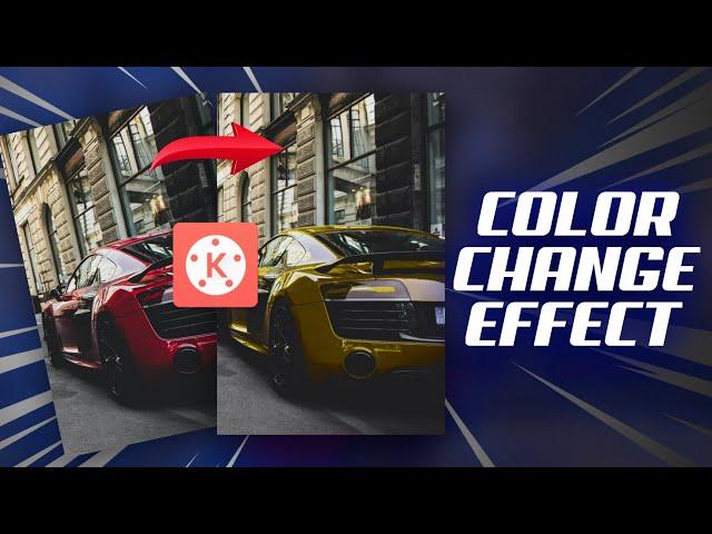 Easy Car color change effect - Kinemaster Tutorial 