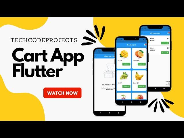 Add to Cart | Cart App Flutter | How to create shopping cart with provider in flutter