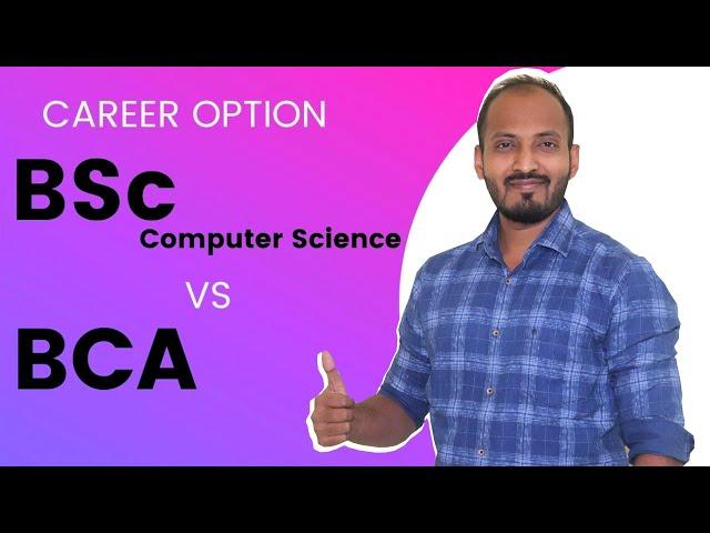 BSc CS vs BCA | Hindi | Career Option | Knowledge Modulation