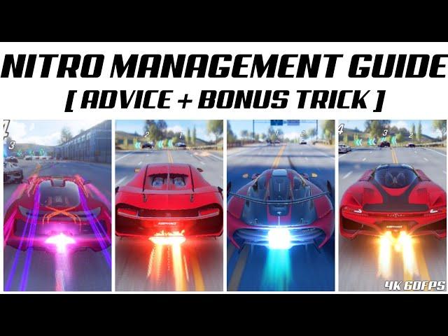 Nitro Management Guide + Advice & Bonus Tricks - Asphalt 9 Legends [4k 60fps] • RpM_ZaYn