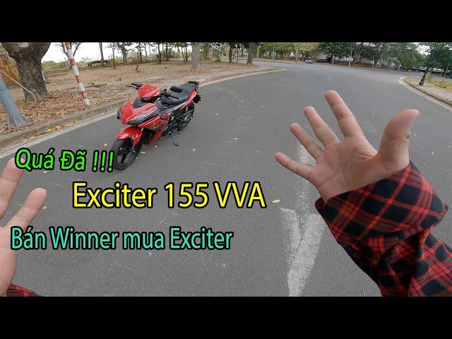 Exciter 155 VVA Quá Mạnh ! HONDA WINNER Phải Nâng Cấp Gấp Thôi