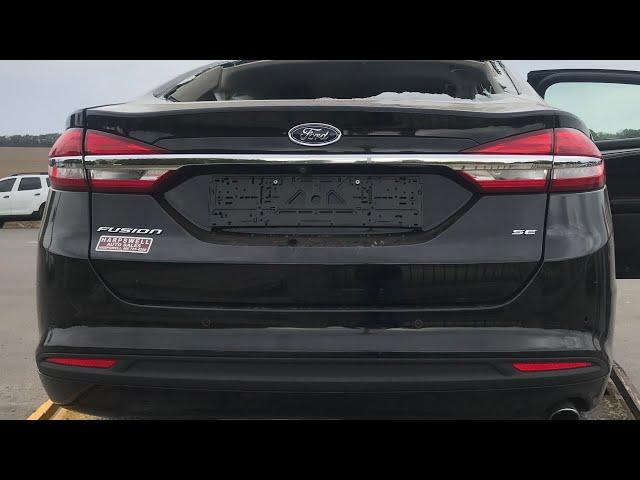 РАЗБОРКА Ford Fusion 2013 - 2018 США  Бампер задний . Как снять ?