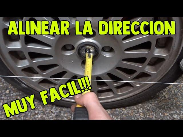 COMO ALINEAR LA DIRECCION EN CASA ( MUY FACIL )