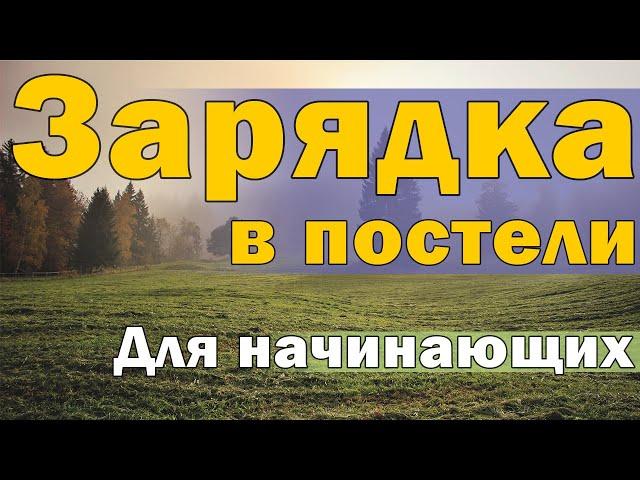 Зарядка в постели (для начинающих)