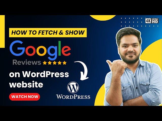 How to Show Your Google Reviews on WordPress Website | Step-by-step Tutorial in Hindi