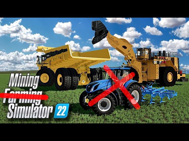 Giant Excavators and Massive Haulers: Farming Simulator Goes Mining!