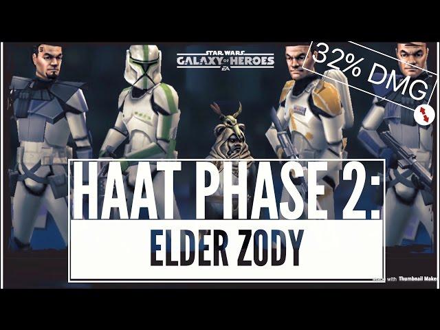 Elder Zody HAAT Phase 2 - 6.3m Dmg - Star Wars Galaxy of Heroes