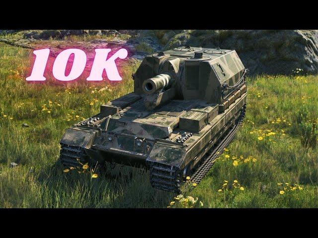 10K Damage with Conqueror Gun Carriage 5K & Conqueror GC 5.4K World of Tanks! [ WOT ]