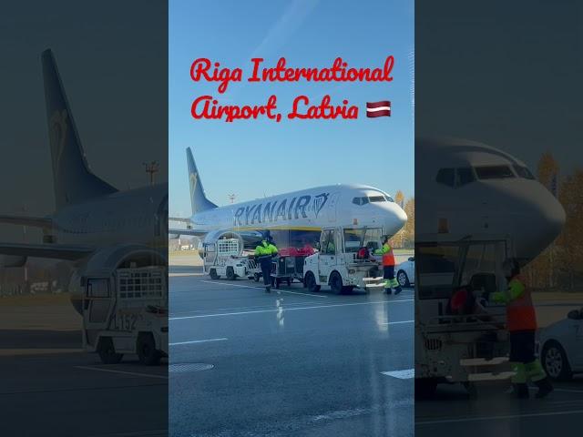 What hapens here?! Riga International Airport Latvia Baltics Europe Travel Lockdown #goviewviews