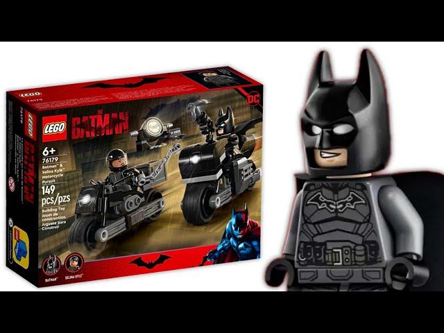 LEGO BATMAN: Погоня на мотоциклах [АНИМАЦИЯ СБОРКИ] 76179 Лего бэтмен