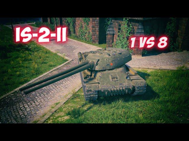 IS-2-II - 8 Frags 6.6K Damage - 1 vs 8! - World Of Tanks