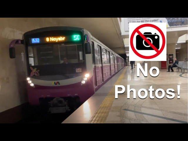 I Filmed this Metro System Secretly - Metro in Baku, Azerbaijan 2024 - Бакинский метрополитен