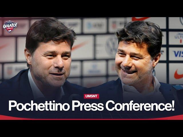 Mauricio Pochettino Unveiling: Press Conference Highlights & Reactions | CBS Sports Golazo America