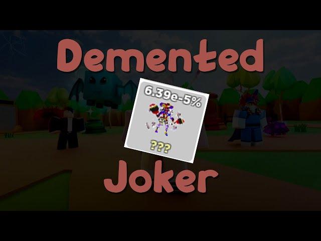 I HATCHED DEMENTED JOKER! (giveaway?) Clicker Simulator