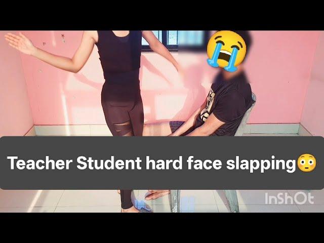 Angry Female teacher slapping hard student Vampire Audition Part II | Ear Pulling and Face Slapping