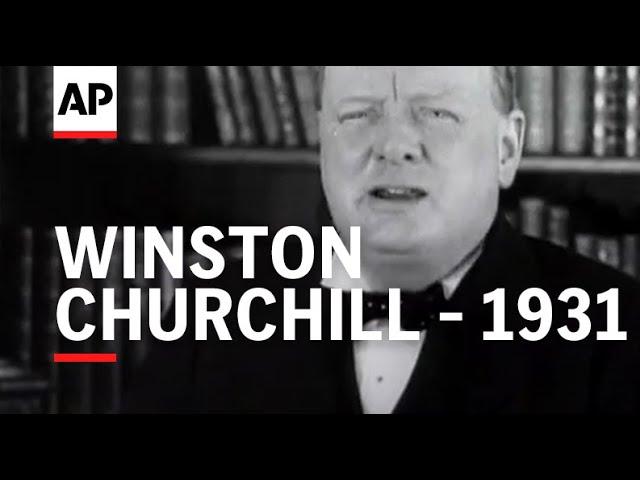 Winston Churchill Sees Grave Crisis in India - 1931