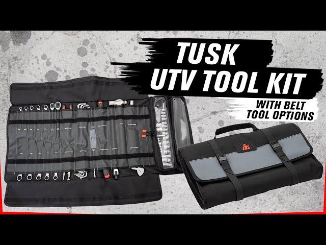 Tusk UTV Tool Kit w/ Belt Removal Tools