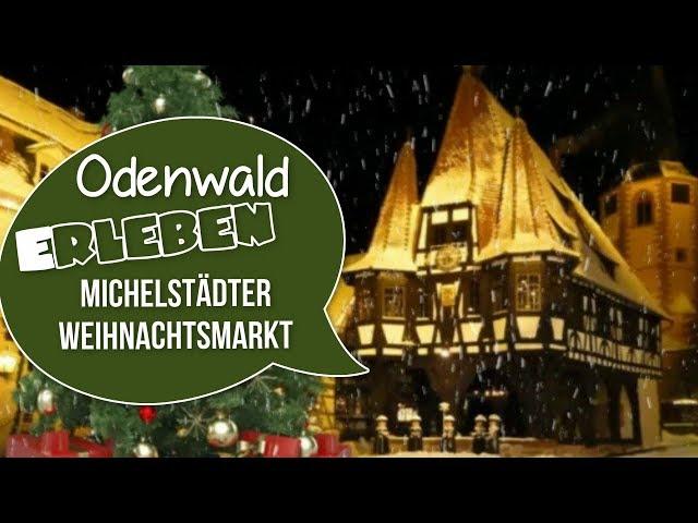 Odenwald - Michelstadt Weihnachtsmarkt - sprechender Weihnachtsbaum ?