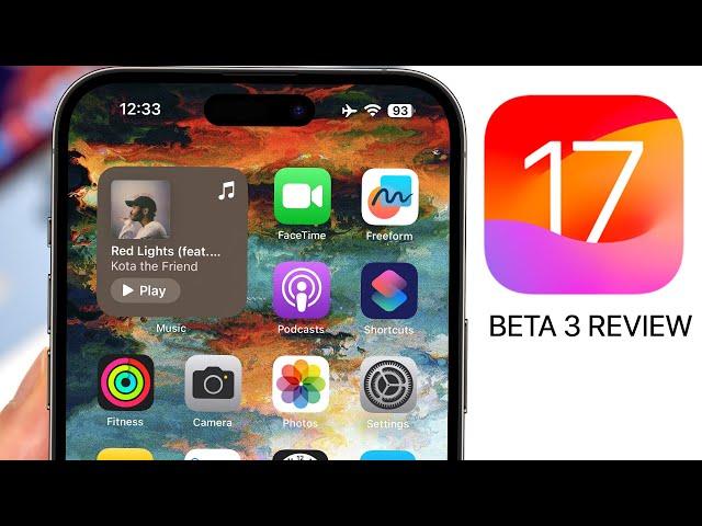 iOS 17 Beta 3 - 1 Week Later Review