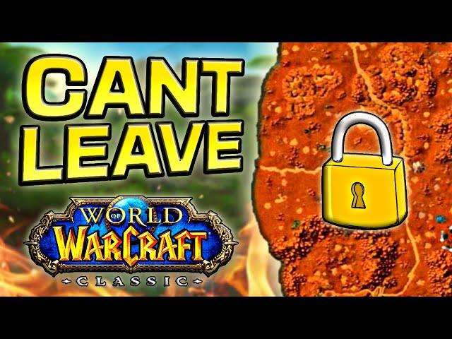 I'm LOCKED in WoW Classic ZONES until 100% - Durotar