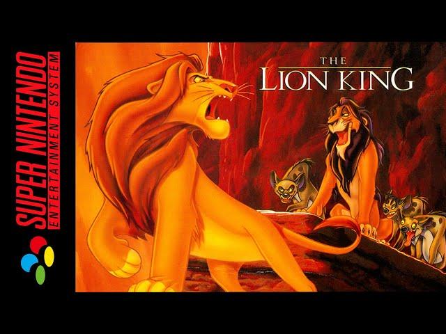 [Longplay] SNES - The Lion King (4K, 60FPS)